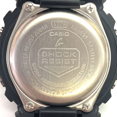 【CASIO 正規品】 G-SHOCK AW-590 SERIES AW-591-2AJF ブルー