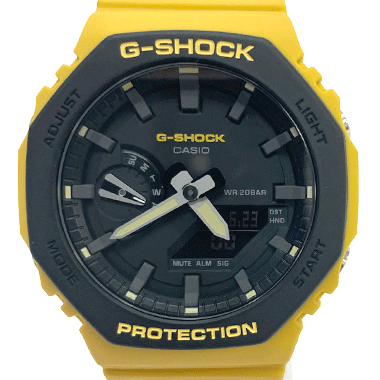 【CASIO 正規品】 G-SHOCK 2100 SERIES GA-2110SU-9AJF イエロー