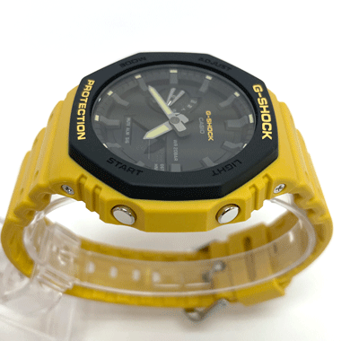 【CASIO 正規品】 G-SHOCK 2100 SERIES GA-2110SU-9AJF イエロー