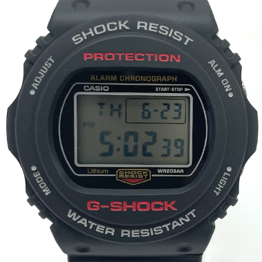 【CASIO 正規品】 G-SHOCK 5700 SERIES DW5750E-1JF ブラック