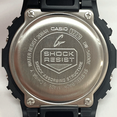 【CASIO 正規品】 G-SHOCK 5600 SERIES DW5600E-1 ブラック