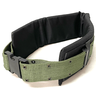 BELT INDIVIDUAL EQUIPMENT NYLON LC-2 ウエストベルトパッド付 の商品