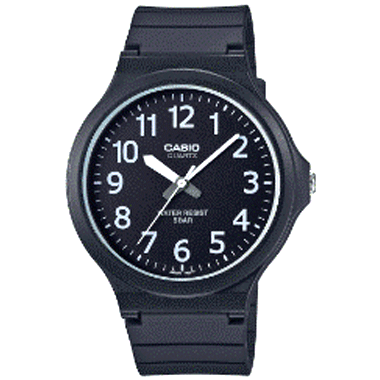 【CASIO 正規品】チープカシオ MW-240-1BJH 

カラー：ブラック

サイズ：約48×43.6×10.3mm

バンド装着可能サイズ：145-215mm

素材：樹脂　　質量：35g

平均月差：±20秒

5気圧防水

「1年保証付き」

電池寿命：約3年

※セットされている電池はテスト用になります。

流行りのチープカシオです。

ワイルドでシンプルなデザインが様々なコーディネート、ファッションに合います！

（カシオ スタンダード　チプカシ）