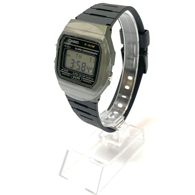 【CASIO 正規品】チープカシオ F-91WM-3AJH