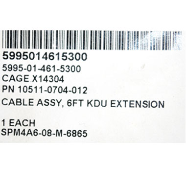 CABLE ASSY KDU EXTENSION