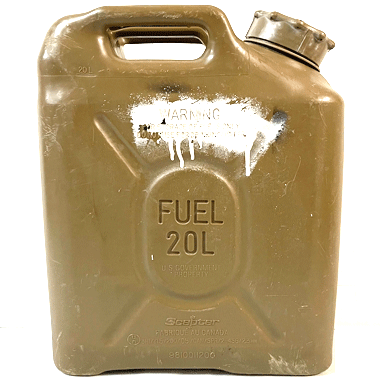 単品販売／受注生産 US FUEL 20L ガソリンタンク 米軍放出品 | www