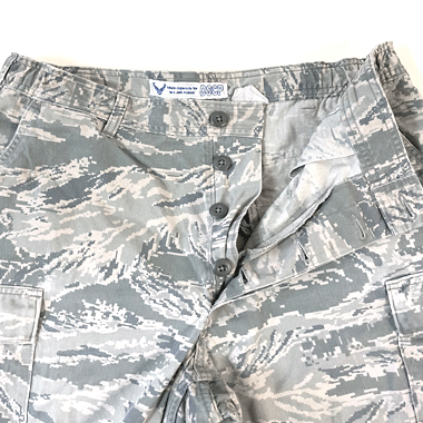 TROUSERS MENS UTILITY AIR FORCE CAMOUFLAGE PATTERN BDUパンツ ABU