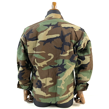 COAT HOT WEATHER WOODLAND CAMOUFLAGE PATTERN COMBAT BDUジャケット