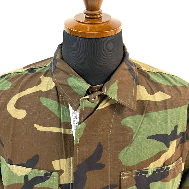 COAT HOT WEATHER WOODLAND CAMOUFLAGE PATTERN COMBAT BDUジャケット