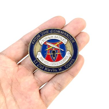 390th INTELLIGENCE SQUADRON ミリタリー メダル ゴールド