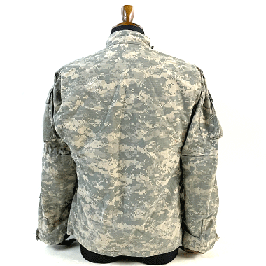 US COAT ARMY COMBAT UNIFORM BDUジャケット ワッペン付き ACU