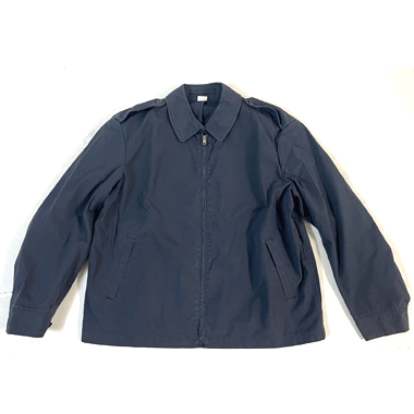 US NAVY CREIGHTON JACKET WINDBREAKER ウィンドブレーカー ブラックの