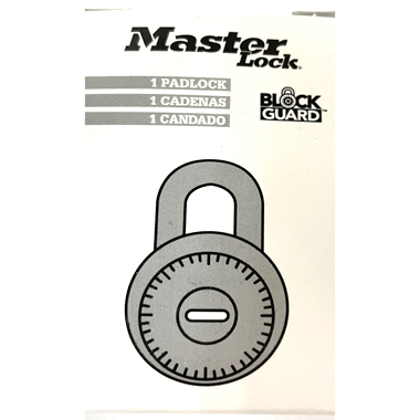 MASTER LOCK コンビネーションパドロック ダイヤル式