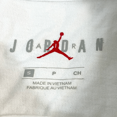 NIKE AIR JORDAN プリントTシャツ ホワイト