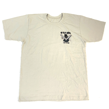 ミリタリープリントTシャツ TAN