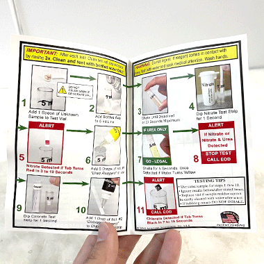 爆発物 識別セット 