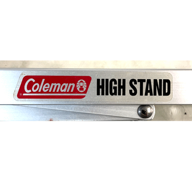 Coleman HIGH STAND ツーバーナー クーラーボックス スタンド アルミ