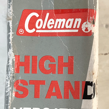 Coleman HIGH STAND ツーバーナー クーラーボックス スタンド アルミ