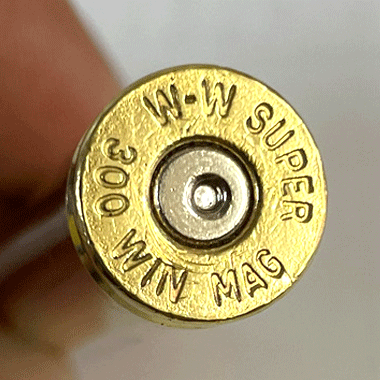 .300WIN MAG ダミーカート ゴールド 