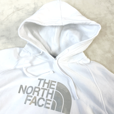 THE NORTH FACE プルオーバーパーカー ホワイト