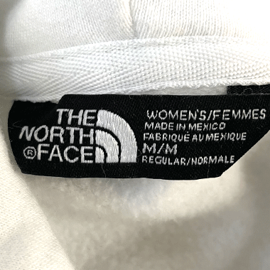 THE NORTH FACE プルオーバーパーカー ホワイト