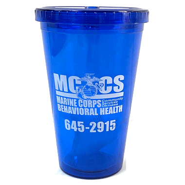 米軍放出品

MCCS プラスチック タンブラー ブルー

カラー：ブルー

サイズ：約16cm

新品未使用品ですが、ストローが付属しておりません。

※米軍放出品の為、画像の程度とは若干異なる場合がございますので予めご了承下さい。
(キズ、へこみ、汚れ、穴あき、ほつれ、文字書入れ(名前、ナンバー)など