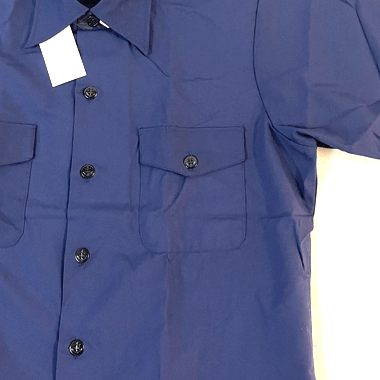 US NAVY SHIRT MANS UTILITY WORK ワークシャツ ネイビー