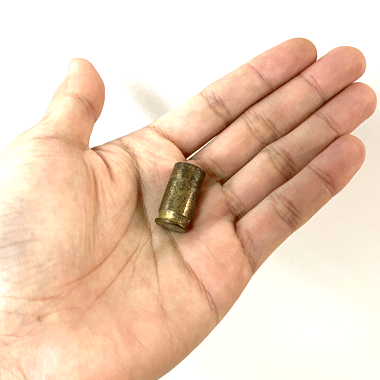 .45ACP 空薬莢 50発セット 黒ずみ 超ジャンク品