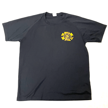 USMC FOOD SERVICE プリントTシャツ ブラック