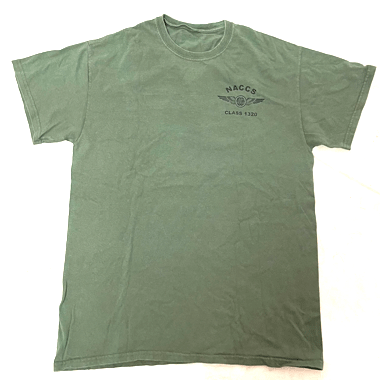 USN USMC ミリタリープリントTシャツ OD