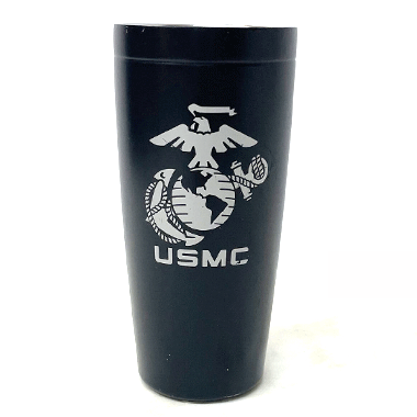 USMC タンブラー 水筒 ブラックの商品詳細｜ミリタリーショップなら米