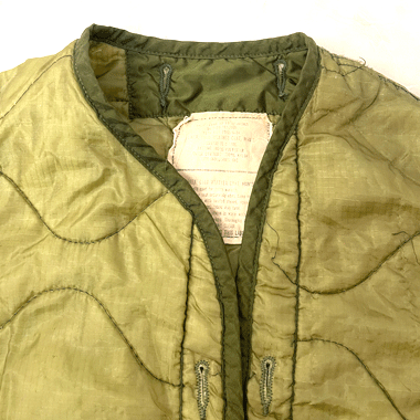 LINER COLD WEATHER COAT M65 キルティングライナー DSA-1976