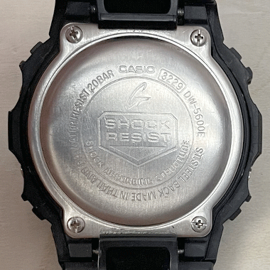 CASIO G-SHOCK DW-5600 ブラック