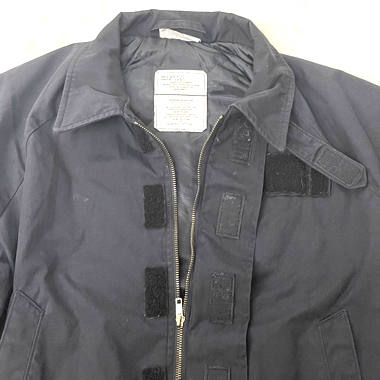 US NAVY JACKET UTILITY UNISEX ユーティリティージャケット ブラック