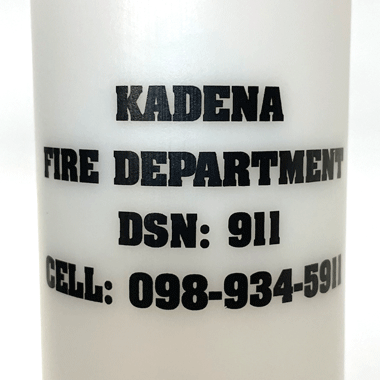 USAF KADENA FIRE ウォーターボトル MADE IN USA