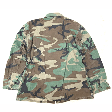 US ARMY COAT HOT WEATHER BDUジャケット 90s ワッペン付き ウッドランド