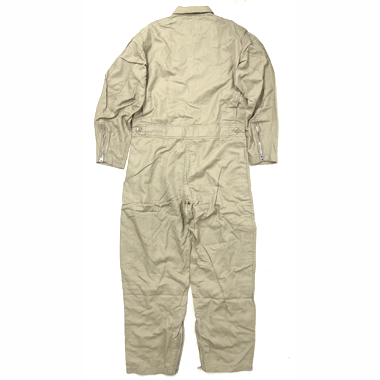 US NAVY COVERALLS FLYING MENS SUMMER カバーオール TAN