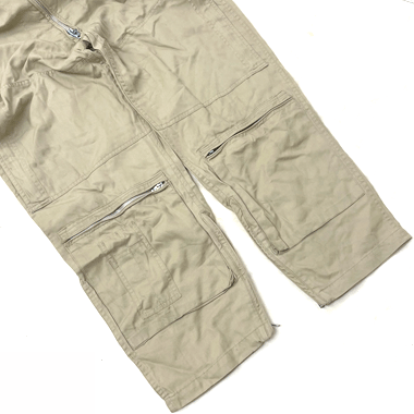 US NAVY COVERALLS FLYING MENS SUMMER カバーオール TAN