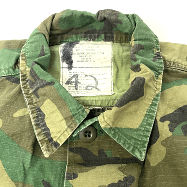 USMC JACKET HOT WEATHER 80s ステンシル入り ウッドランド