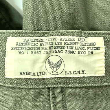 AVIREX 1940 USMC MONKEY PANTS モンキーパンツ ODの商品詳細