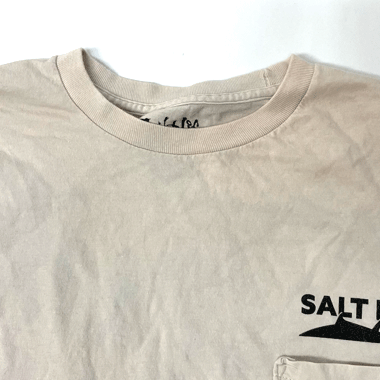 SALT LIFE コットン ポケットTシャツ 