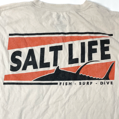 SALT LIFE コットン ポケットTシャツ 