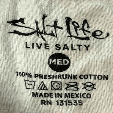 SALT LIFE コットン ポケットTシャツ 