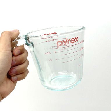 PYREX 耐熱ガラス メジャーカップ MADE IN USA 2個セット