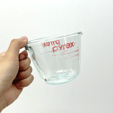 PYREX 耐熱ガラス メジャーカップ MADE IN USA 2個セット