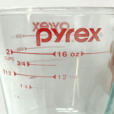 PYREX 耐熱ガラス メジャーカップ MADE IN USA 2個セット