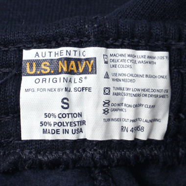 OFFICIAL US NAVY PRINT HEAVY WEIGHT SWEATPANT スウェットパンツ