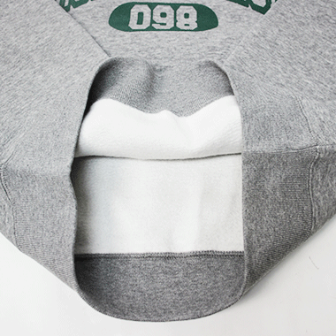 U.S AIRFORCE AREA CODE『098』SWEATSHIRT HEATHER GRAY スウェットシャツ 裏起毛 