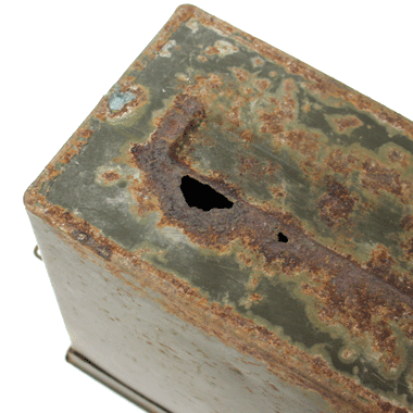 US AMMO BOX アーモボックス ステンシル入り OD