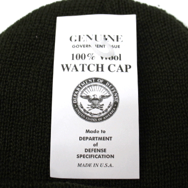 GI WOOL WATCH OD MADE IN USA ワッチキャップ